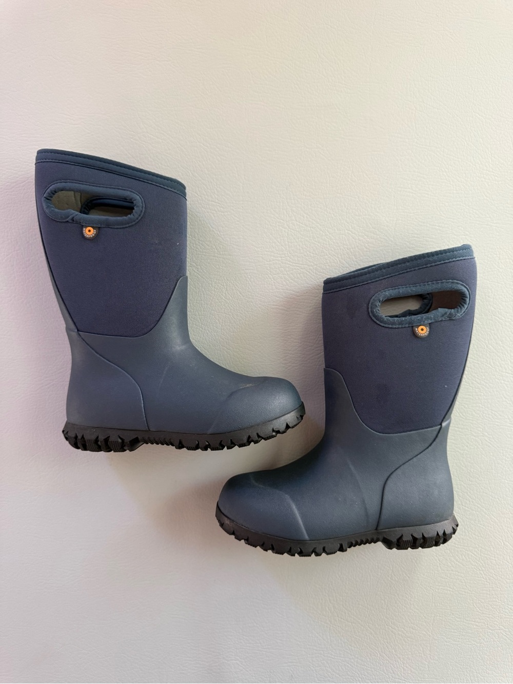 Bogs Boys York Blue Snow Boots Rain Boots size 11 Little Kids Waterproof Winter